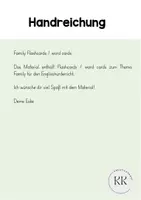 Vorschau - Merkblätter - Family - Flashcards - wordcards - Seite 1