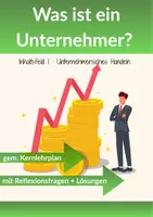 Vorschau - Arbeitsblätter - Unternehmer, unternehmerisches Handeln & Geschäftsidee - Deckblatt