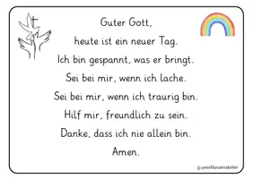 Vorschau - Arbeitsblätter - Gebete - Religionsritual - Würfellesen - Seite 2