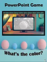 förhandsvisning - PowerPoint Game for Kids | What's the color? | Color Recognition - försättsblad