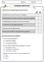 Vorschau - Arbeitsblätter - Sonnenblumenkerne Arbeitsblätter mit Fragen + Lösungen Leseverstehen und Wortschatz - Seite 2