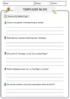 Vorschau - Arbeitsblätter - Unterrichtsmaterial Berufe: Lesetexte, Quizfragen und Reflexionsaufgaben - Seite 3