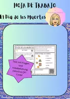 Vorschau - Arbeitsblätter - Hoja de trabajo - El Día de los Muertos - Deckblatt