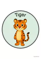 Vorschau - Mal- und Bastelvorlagen - Tigerklasse - Wand- & Türdeko (Schulstart) - Seite 2
