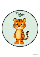 Vorschau - Mal- und Bastelvorlagen - Tigerklasse - Wand- & Türdeko (Schulstart) - Seite 3