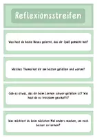 Vorschau - Aufgabenkarten - Reflexionsstreifen- sowieeinwunder - Seite 1