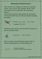 Vorschau - Arbeitsblätter - Unterrichtseinheit Dinosaurier - Seite 3