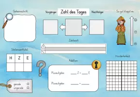 Vorschau - Arbeitsblätter - Zahl des Tages - ZR 100 - Seite 3