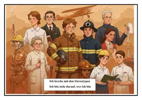 Vorschau - Lehrwerke/Schulbücher - Stereotypen überwinden - Ich bin stolz darauf wer ich bin - Deckblatt
