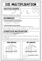 Vorschau - Poster - MULTIPLIKATION - Merkblatt + Poster - Seite 3