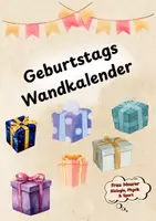 Vorschau - Anderer Materialtyp - Geburtstags Wandkalender Geschenk - Deckblatt
