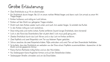 Vorschau - Stundenentwürfe - Kurbeltier werken - Dosentier mit beweglichem Hals und Kopf - Seite 3