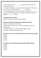 anteprima - Esercizi - L´unificazione italiana - Scheda di lavoro - Pagina 2
