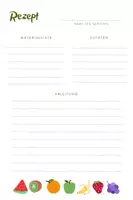 Vorschau - Arbeitsblätter - Vorlage Vorgangsbeschreibung Rezept - Deckblatt
