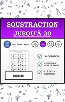 Aperçu - Feuilles d'exercices - Domino | Soustraction jusqu'à 20 | Activité Mathématique - Page de couverture