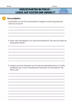Vorschau - Arbeitsblätter - Kreuzfahrten im Fokus – Kritische Auseinandersetzung mit Kreuzfahrttourismus & seinen Folgen - Seite 3