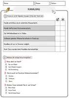 Vorschau - Arbeitsblätter - Kanalbau Arbeitsblätter mit Fragen + Lösungen AB - Seite 2