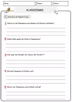 Vorschau - Arbeitsblätter - Klassizismus Arbeitsblätter mit Fragen + Lösungen AB - Seite 3