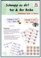 Vorschau - Spiele - Einmaleinsspiel - Schnapp es dir! 4er & 8er Reihe - Deckblatt