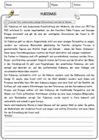 Vorschau - Arbeitsblätter - Kubismus Arbeitsblätter mit Fragen + Lösungen AB - Seite 1