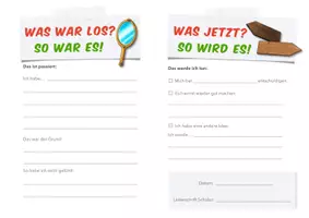 Vorschau - Arbeitsblätter - Klassenrat Moderation, Denkzettel, Protokoll - Seite 3