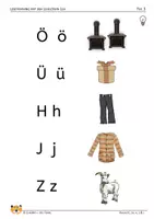 Vorschau - Spiele - Lesetraining Teil 3 - Umlaute und schwierige Dauerkonsonanten - Seite 3