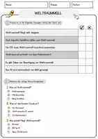 Vorschau - Arbeitsblätter - Weltraummüll Arbeitsblätter mit Fragen + Lösungen AB - Seite 2