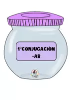 Vista previa - Tarjetas / Manipulativos - CLASIFICACIÓN DE VERBOS - EL TARRO DE LAS CANICAS - Portada