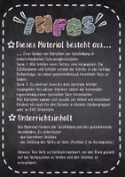Vorschau - Stationenlernen - Schüttelsätze zum Schulstart - Seite 1