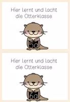 Vorschau - Anderer Materialtyp - Klassentürschilder mit Bezeichnung für deine Otterklasse - Seite 3