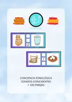 Vista previa - Juegos / Gamificación - CANTIDAD DE SONIDOS COINCIDENTES EN DOS PALABRAS - página 1