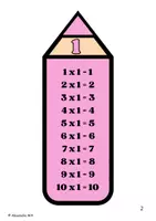 Voorbeeld - Tafeltjes posters (groep 4) - Pagina 2