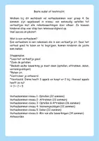 Voorbeeld - Rekenen in verhaaltjes (groep 4-5) - Pagina 1