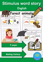 Vorschau - Unterrichtsreihen - Forest animals: word story / Reizwortgeschichten (Englisch) - Deckblatt