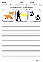 Vorschau - Unterrichtsreihen - Forest animals: word story / Reizwortgeschichten (Englisch) - Seite 1