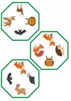 Vorschau - Spiele - Find the twin: Forest animals - Englisch Spiel Game - Seite 3