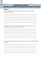Vorschau - Arbeitsblätter - Tourismus der Zukunft - Visionen & Handlungsoptionen für nachhaltiges Reisen - Seite 1