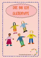 Vorschau - Mal- und Bastelvorlagen - Das bin ich! Selbstporträt als Gliederpuppe - Seite 1
