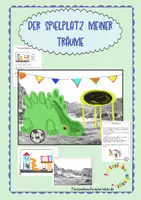 Vorschau - Mal- und Bastelvorlagen - Fertige Kunststunde: Der Spielplatz meiner Träume - Seite 1