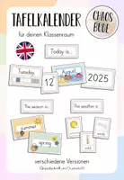 Vorschau - Anderer Materialtyp - Tafelkalender - Materialpaket (Deutsch und Englisch) - Seite 1