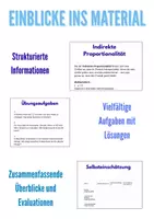 Vorschau - Unterrichtsreihen - Direkte & indirekte Proportionalität – Mathe-PPT mit Übungen SEK I - Seite 1