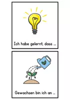 Vorschau - Bildkarten - Reflexionskarten Reflexionswürfel - Seite 2