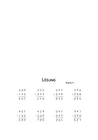 Vorschau - Stationenlernen - Kartei: Schriftliche Addition & Subtraktion im ZR 1000 - Seite 3