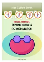 Vorschau - Arbeitsblätter - Enzymhemmung und Enzymregulation - Deckblatt
