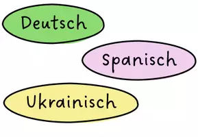 Vorschau - Mal- und Bastelvorlagen - Unser eigener Sprachenbaum - Mehrsprachigkeit - Seite 3