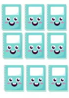 Προεπισκόπηση - Άλλος τύπος υλικού - Back to school activity - Student's name tag - Σελίδα 3