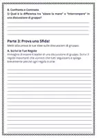 anteprima - Schede informative - Stabilire regole di intervento (es. alzare la mano, passaggio di parola) - SL - Pagina 3