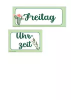 Vorschau - Anderer Materialtyp - Kaktus-Stundenplan – Bunt, Frisch & Individuell - Seite 2