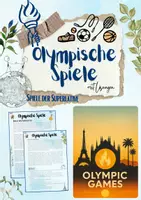 Vorschau - Unterrichtsreihen - Olympische Spiele im Wandel – Sport, Werte und globale Verantwortung (6.–9. Klasse | Sport | Politik | Gesellschaft | Deutsch | Ethik) - Deckblatt