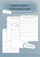 Vorschau - Arbeitsblätter - Schwungübung_Linien - Deckblatt